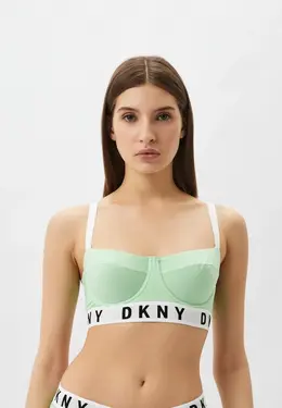 DKNY: Зелёный бюстгальтер 