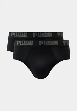 PUMA: Чёрные трусы 