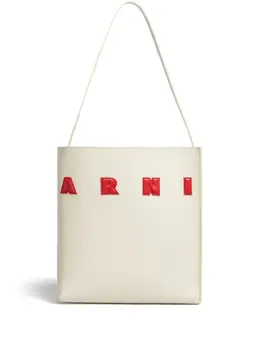 Marni: Белая сумка  Museo
