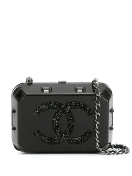 CHANEL Pre-Owned: Чёрная сумка 