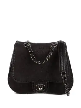 CHANEL Pre-Owned: Чёрная сумка 
