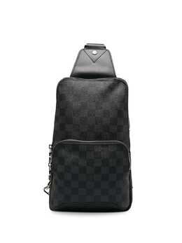 Louis Vuitton Pre-Owned: Чёрная сумка 