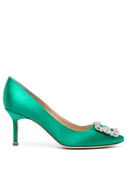 Manolo Blahnik: Зелёные туфли  Hangisi