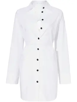 Proenza Schouler White Label: Платье на пуговицах 