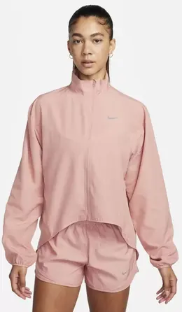 Nike: Розовая куртка Dri-FIT Swoosh