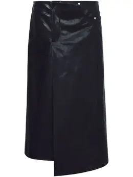 Proenza Schouler: Кожаная юбка 