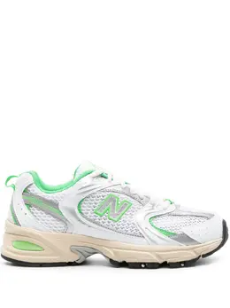 New Balance: Белые кроссовки  530