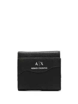 Armani Exchange: Чёрный кошелёк 