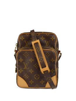 Louis Vuitton Pre-Owned: Коричневая сумка через плечо