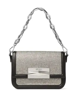 Jimmy Choo: Чёрная сумка через плечо  Diamond