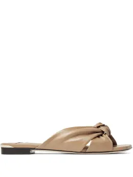 Jimmy Choo: Бежевые сандалии 