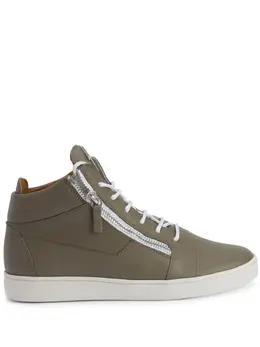 Giuseppe Zanotti: Зелёные кроссовки  Frankie