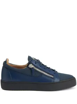 Giuseppe Zanotti: Голубые кроссовки  Frankie