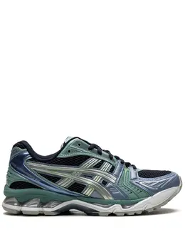 ASICS: Чёрные кроссовки  Gel-Kayano 14