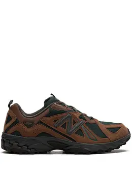 New Balance: Коричневые кроссовки 