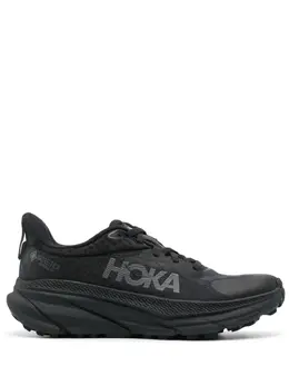 HOKA: Чёрные кроссовки 