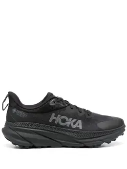 HOKA: Чёрные кроссовки