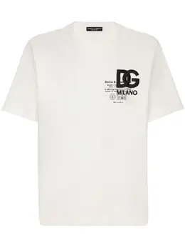 Dolce & Gabbana: Хлопковая футболка  T