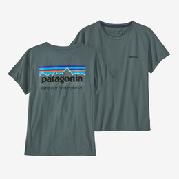 Patagonia: Зелёная футболка 