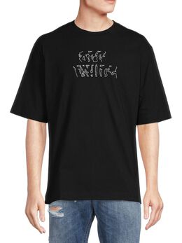 Off-White: Чёрная футболка 