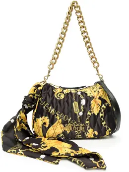 Versace Jeans Couture: Сумка через плечо с принтом 