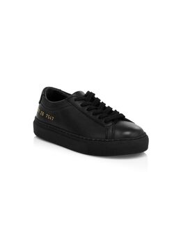 Common Projects: Чёрные кроссовки Achilles