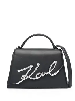 Karl Lagerfeld: Чёрная сумка  Signature