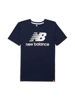 New Balance: Синяя футболка