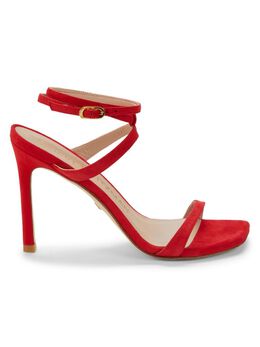 Stuart Weitzman: Красные сандалии  Ellsie