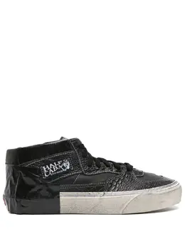 Vans: Чёрные кроссовки Half Cab