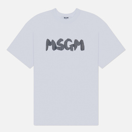 MSGM: Белая футболка 