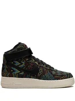 Nike: Чёрные кроссовки  Air Force 1 High