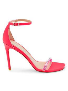 Stuart Weitzman: Розовые сандалии  Nudistcurve