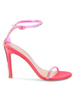 Stuart Weitzman: Розовые сандалии  Nudistglam