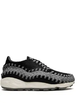 Nike: Чёрные кроссовки  Air