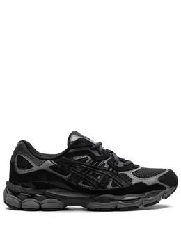 ASICS: Чёрные кроссовки  Gel
