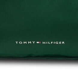 Tommy Hilfiger: Зелёная сумка TH