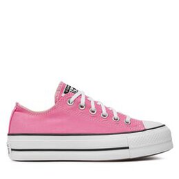 Converse: Розовые кеды Chuck Taylor All Star Lift