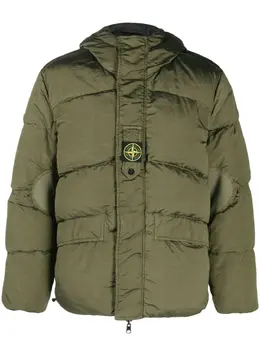 Stone Island: Куртка с капюшоном 