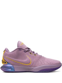 Nike: Жёлтые кроссовки 