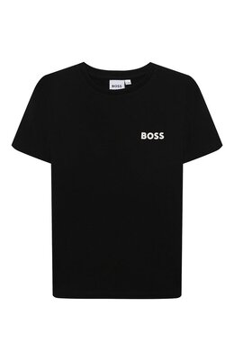 BOSS: Хлопковая футболка 