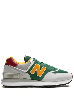New Balance: Красные кроссовки  574