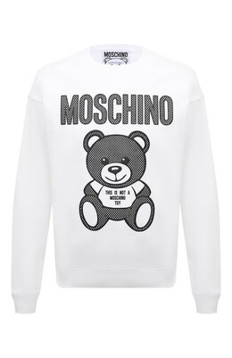 Moschino: Хлопковый свитшот 