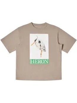 Heron Preston: Хлопковая футболка Heron