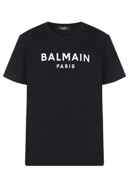 BALMAIN: Хлопковая футболка 