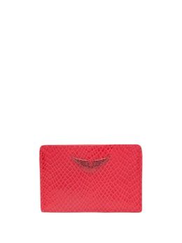 Zadig&Voltaire: Красный картхолдер 