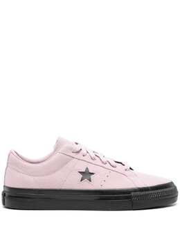 Converse: Фиолетовые кроссовки  One Star Pro