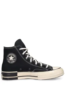 CONVERSE: Чёрные кроссовки  Chuck 70 Hi