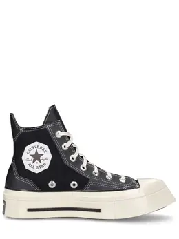 CONVERSE: Чёрные кроссовки  Chuck 70