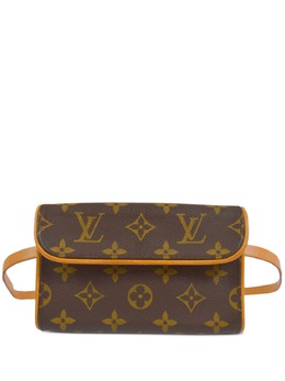 Louis Vuitton Pre-Owned: Коричневая сумка 